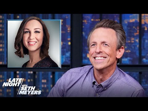 Seth Holds A Surprise Inspection Of His Monologue Writers In October