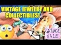 Ep542:  AWESOME VINTAGE JEWELRY AND COLLECTIBLES GARAGE SALE HAUL!!  😲😲