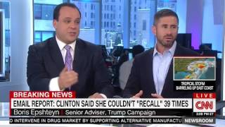 CNN calls out Clinton surrogate trying to blame 'system' for email: 'It doesn't look good'