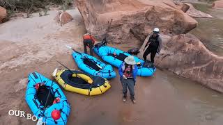 Packrafting Escalante River 2023