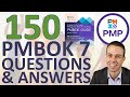 150 PMBOK 7 Scenario-Based PMP Exam Questions and Answers