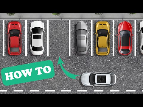 How to park forward: Step-by-step instructions for parking in a parking bay! | Parking tips