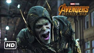 Avengers: Infinity War - Avengers vs Black Order Fight Scene (HD Movie Clip)