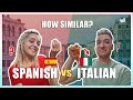 She Speaks Spanish, He Speaks Italian. Can they Understand Each Other? Watch and Find Out!