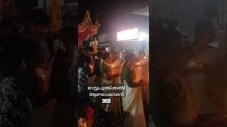 Celebration arrival 2025 from Vetupuraikkal temple