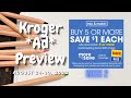 *NEW* Kroger Ad Preview for 8/24-8/30 | Buy 5 or More Save $1 Each MEGA SALE & MORE