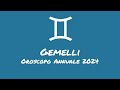 Oroscopo Annuale Gemelli 2024