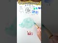 【水彩丨watercolor painting for beginners easy and simple】水彩新手零基礎入門水彩藍莓果凍的畫法 水彩