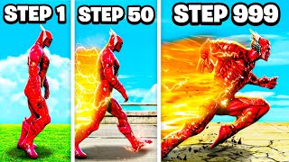 Every STEP Makes FLASH FASTER In GTA 5 RP!