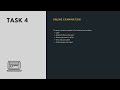 Online Examination System Project #TASK04 | JAVA DEVELOPMENT INTERN | OASIS INFOBYTE