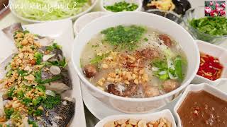 Bí Quyết nấu CHÁO CÁ thơm ngon tuyệt đối không tanh SIÊU PHẨM của Vành Khuyên | Fish Porridge