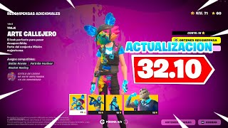 YA ESTA AQUI LA  NUEVA ACTUALIZACIÓN de FORTNITE 32.10