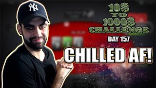 DEEP RUN IN THE MICRO FAST FRIDAY! - 10$ TO 1000$ CHALLENGE! - DAY 157