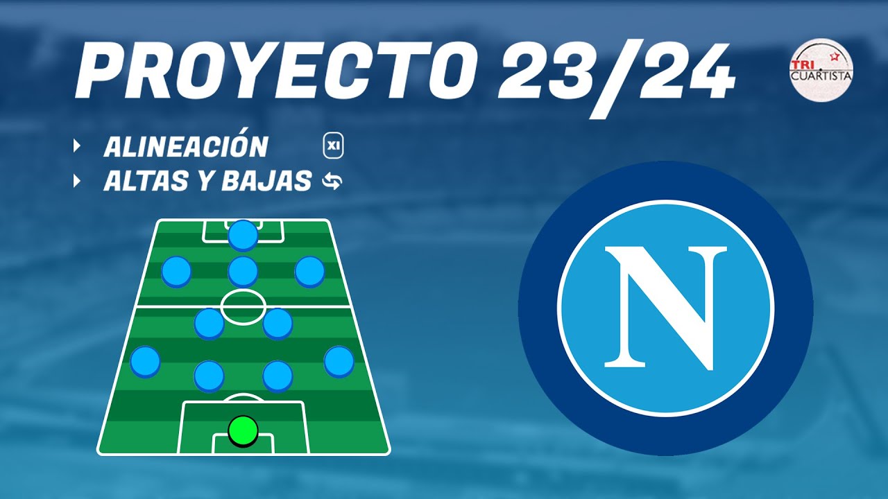 Fichajes NAPOLI 23/24 || Análisis Plantilla Y ONCE - YouTube