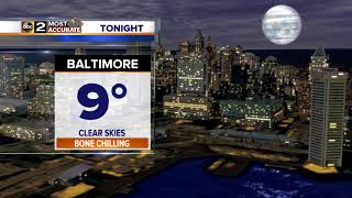Dangerous Cold Continues for Maryland