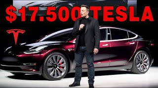 $17,500 Tesla Model 2 Shocks ALL EV Car Makers