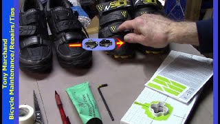 Ergon TP1 for bicycle cleat transfer, installation and positioning on new shoes