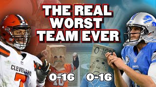 Lions or Browns: Which 0-16 Team Was Worse?