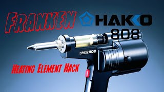 Franken Hakko 808 Desoldering Gun Dead Heating Element Hack