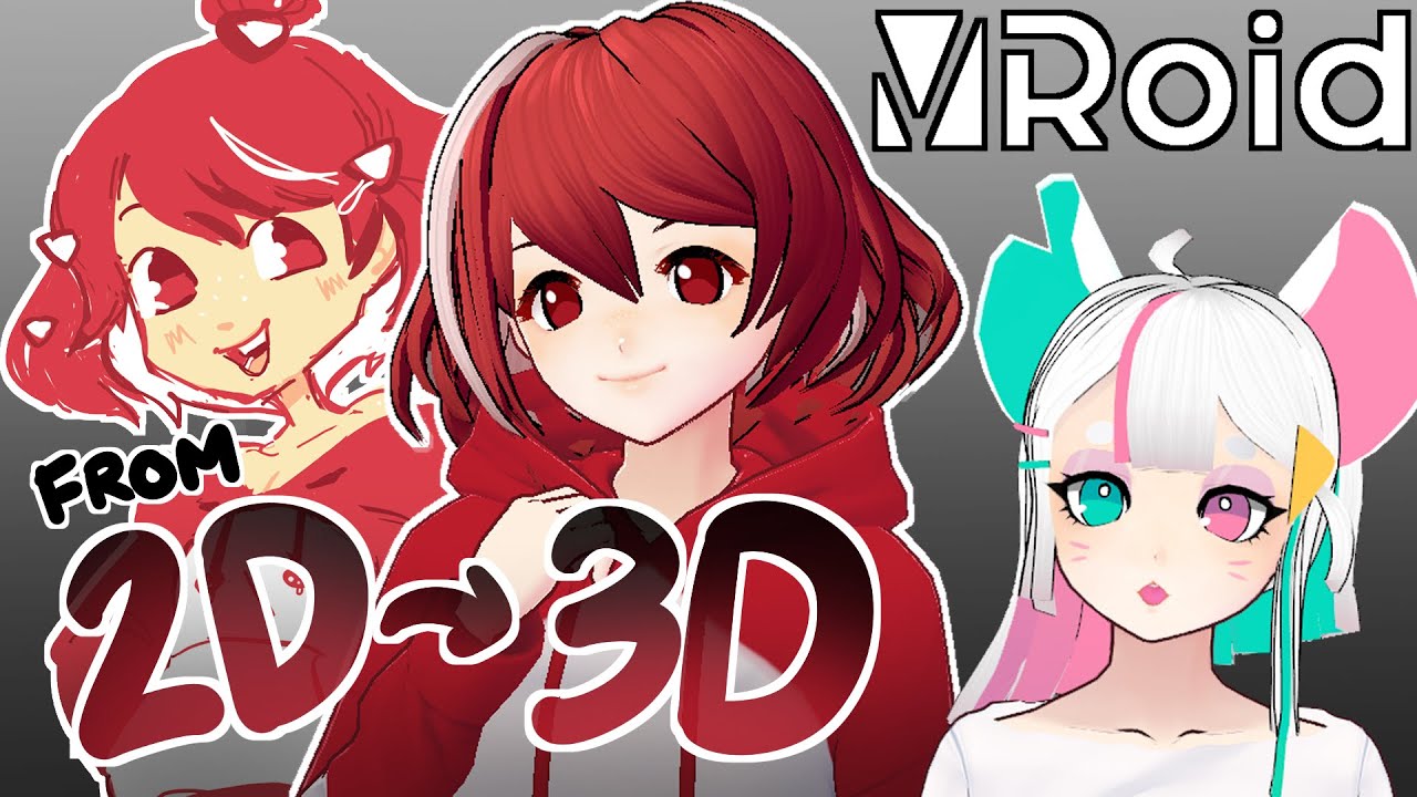 Making A 3D Vtuber Model With VRoid [LIVESTREAM] - YouTube