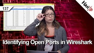 Identifying Open Ports in Wireshark, HakTip 137