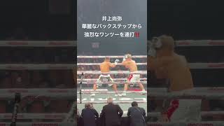 井上尚弥 華麗なバックステップから強烈なワンツーを連打‼️ 井上尚弥 vs タパレス Naoya Inoue vs Marlon Tapales