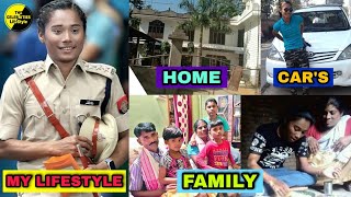 Hima Das (DSP) LifeStyle & Biography 2021 || Family, Age, Car's, Luxury House, Net Worth, Education