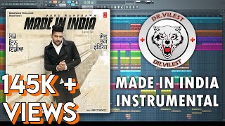 MADE IN INDIA (Instrumental) | Guru Randhawa | Vee | Dr.Vilest
