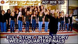 Angel City Chorale FULL STORY / INTRO STORY America's Got Talent 2018 QUARTERFINALS 1 AGT