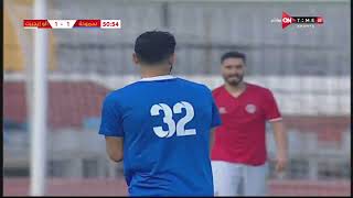 حسين فيصل يسجل هدف التعادل لـ سموحة فى مرمى ألو إيجيبت