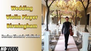Wedding Violin Player Birmingham | Darius Electric Violinist