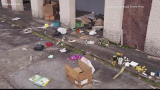 Warner Robins residents urge city to clean up littered vacant building