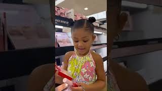 KYLIE TAKES HER DAUGHTER STORMI TO ULTA TO BUY KYLIE COSMETICS 💄 #shorts  #kyliejenner