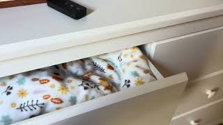 Storkcraft Alpine 6 Drawer Double Dresser White || Product Review