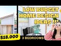 low budget home design ideas - 3 Bedrooms