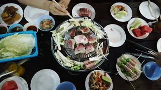 タイ：チェンマイ：Chiang Mai：グルメ：Sukonthan Buffet：Thailand：ムーガタ：タイ式焼肉食べ放題「千人火鍋」