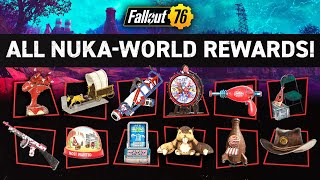 ALL REWARDS for Nuka-World On Tour! - Fallout 76