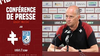 J15 : Metz - Dunkerque, la conférence d'avant-match