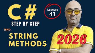 C# String methods β Beginner Friendly Tutorial β Csharp programming 2026