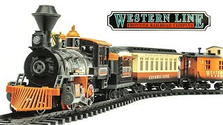 Vintage New Bright G-Scale Western Line 182WG Battery-Operated Train Set Unboxing \u0026 Review