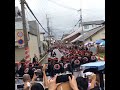 だんじり祭り 八幡町 宮出 2016