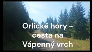 Orlické hory  -  cesta na Vápenný vrch