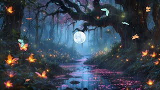 Swamp Serenity at Night : Nature's Way of Relaxation and Deep Sleep | Frog,Crickets and Bugs Sounds