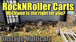 RockNRoller Multicart | Best Trolly for 2025 | Filmcart | Trolly Cart | Video and sound Cart