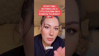 Do people even hear themselves when they speak? #Shorts #YouTubeShorts #Racism #Question #StoryTime