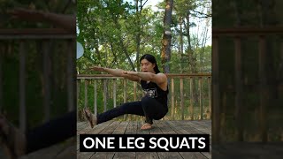 You CAN do one leg squats, my friend!