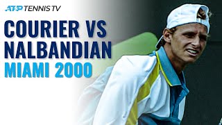 David Nalbandian's First-Ever ATP Match! | Courier vs Nalbandian Miami 2000 Highlights