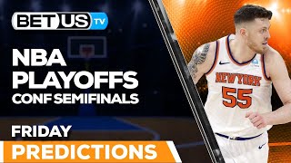 NBA Playoff Picks for TODAY [May 17th] | Conference Semifinals Predictions & Best Betting Odds