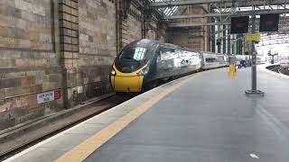 Avanti West Coast class 390013 Arriving Glasgow Central 28/8/23