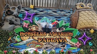 พาเดินชมสัตว์นานาชนิดที่ Monster Aquarium Pattaya